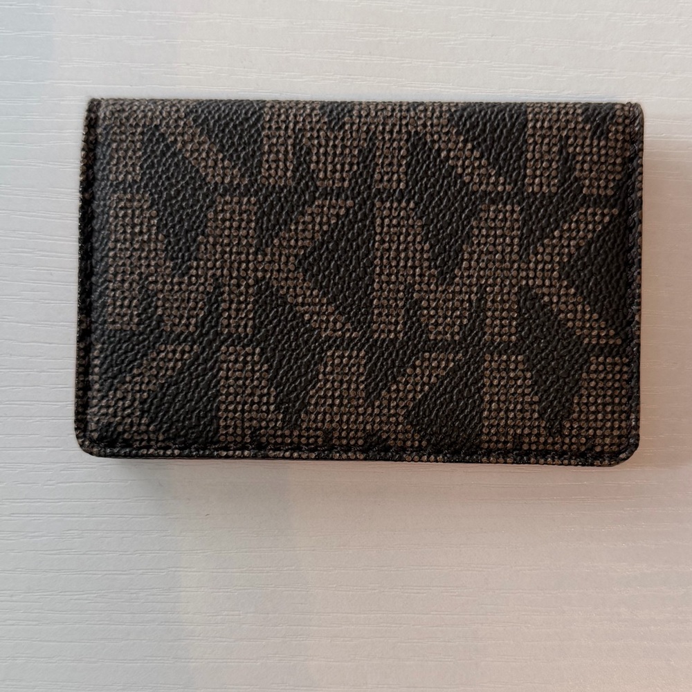 Michael Kors Monogram Card Holder